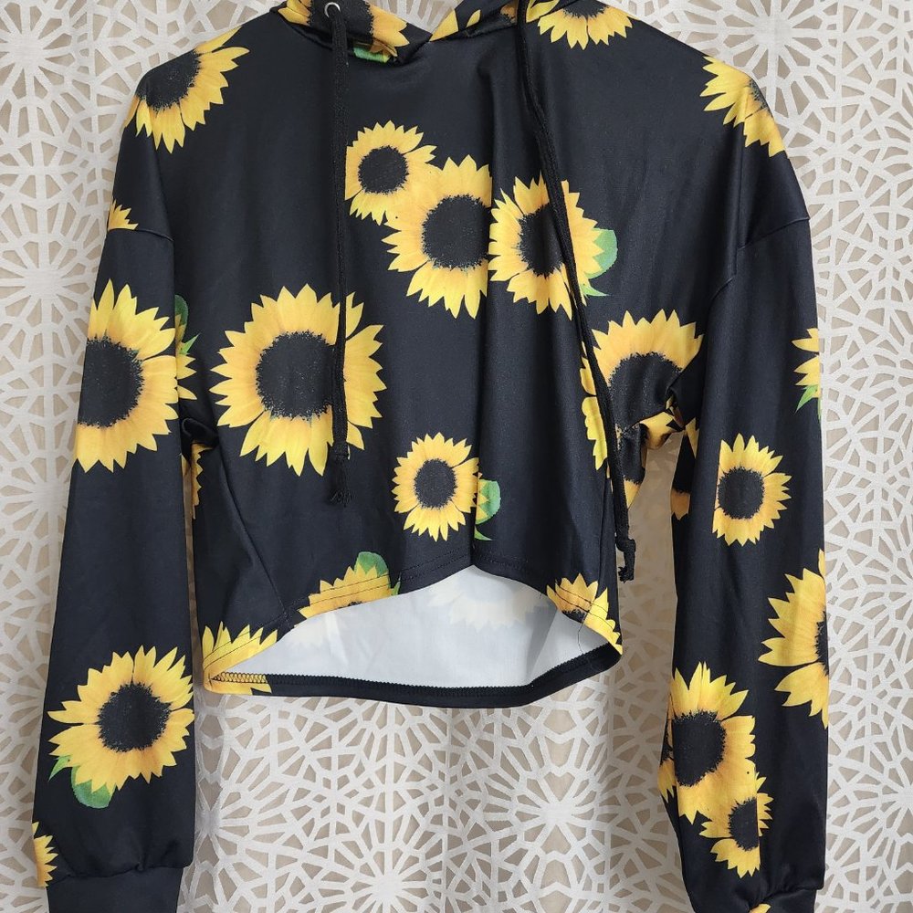 Sunflower crop hoodie
